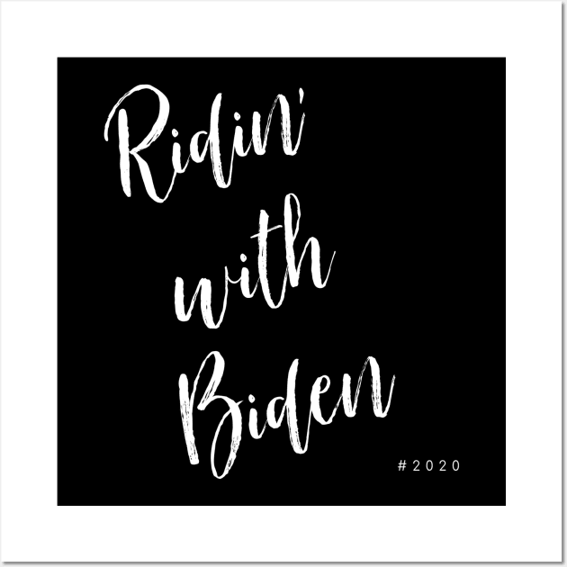 Ridin' with Biden Wall Art by nyah14